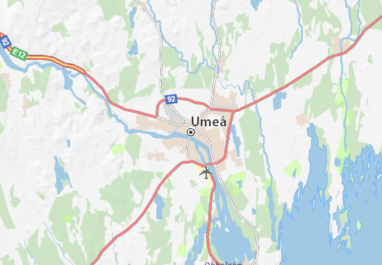 Carte-Plan Umeå