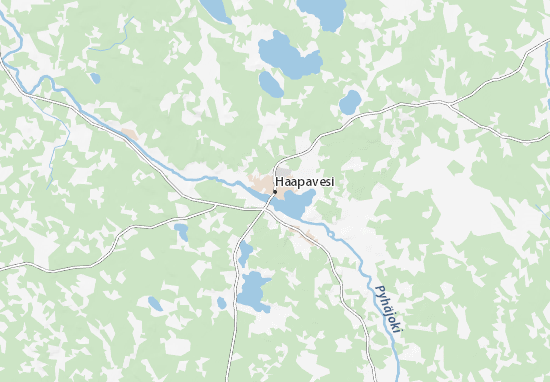 Karte Stadtplan Haapavesi