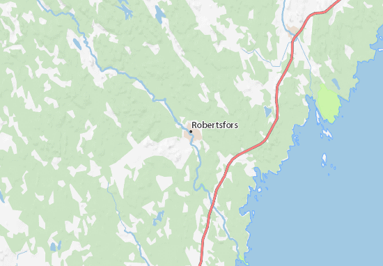 Mapa Robertsfors