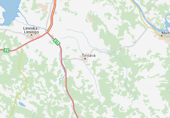 Karte Stadtplan Tyrnävä