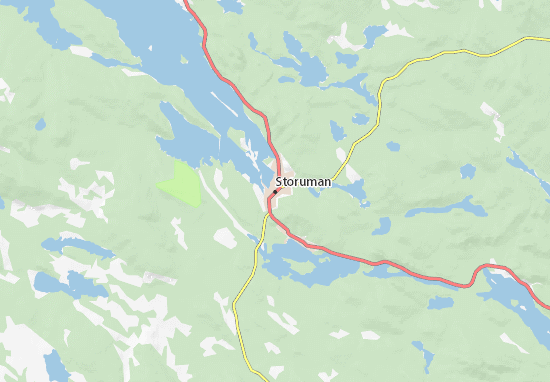 Karte Stadtplan Storuman