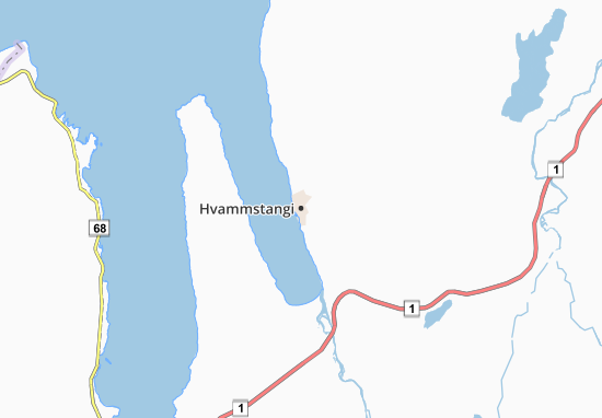 Hvammstangi Map