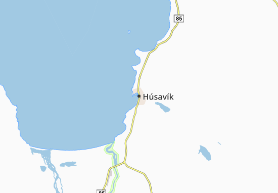 Húsavík Map