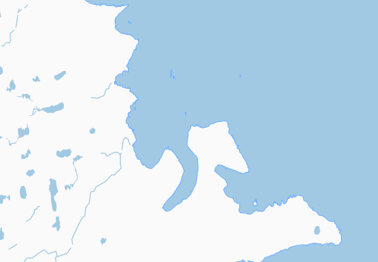 Munaðarnes Map