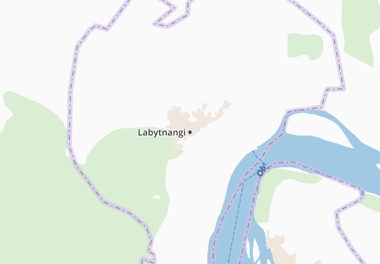 Labytnangi Map