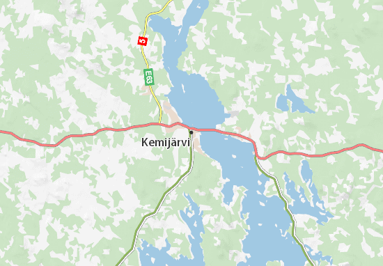 Kemijärvi Map