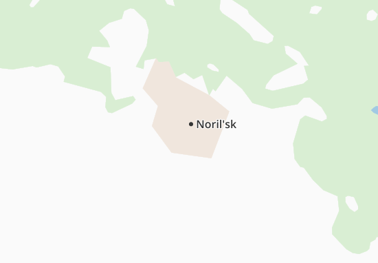 Mapa Noril&#x27;sk