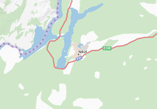 Karte Stadtplan Nikel