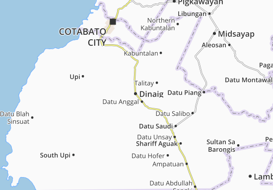 Mapa Dinaig