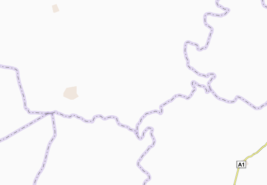 Karte Stadtplan Lagoukro