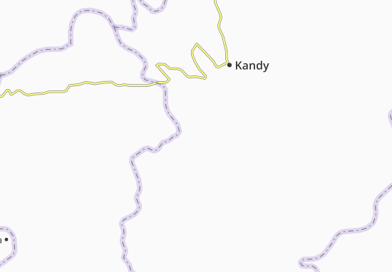 Mapa Gampola