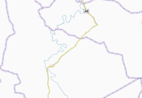 Karte Stadtplan Akakangakro