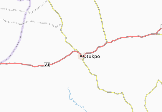 Karte Stadtplan Otukpo