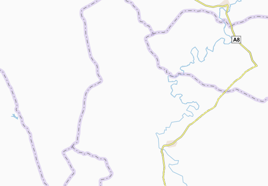 Kaart Plattegrond Dinayakro