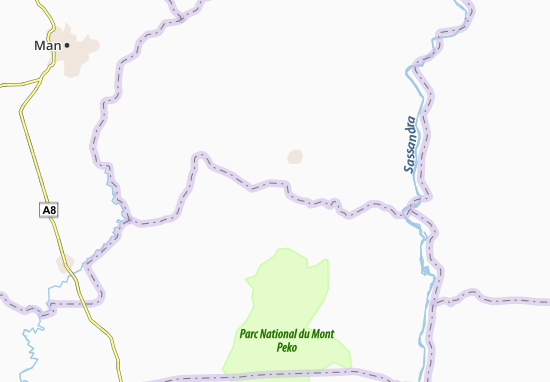 Kaart Plattegrond Sebazon
