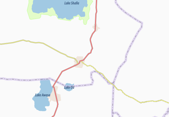 Melka Oda Map