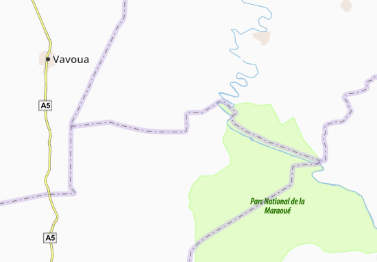 Gouénoufla Map