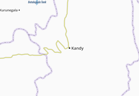Kandy Map