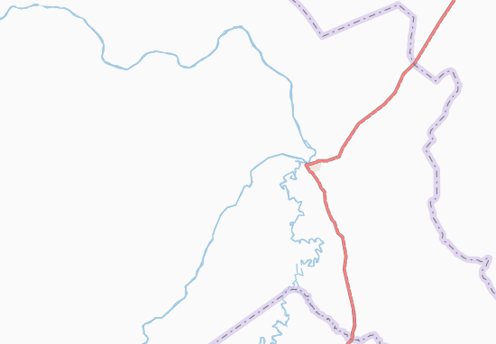 Karte Stadtplan Bougourou