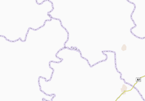 Kaart Plattegrond Bangoua