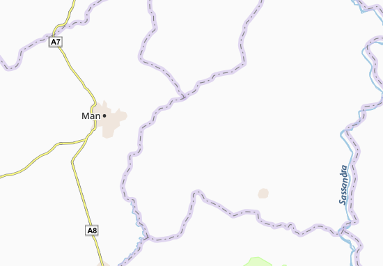 Gbohirou Map