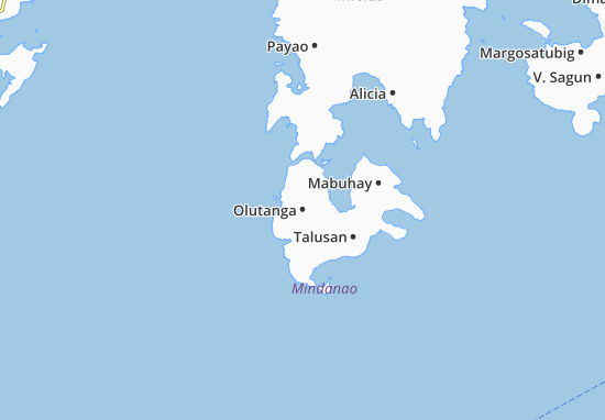 Karte Stadtplan Olutanga