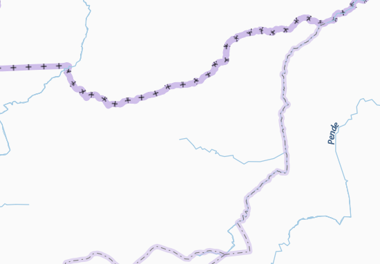 Mapa Nzakoundou