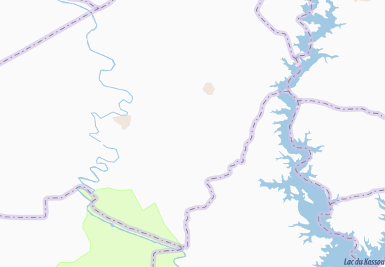 Karte Stadtplan Bibidiéfla