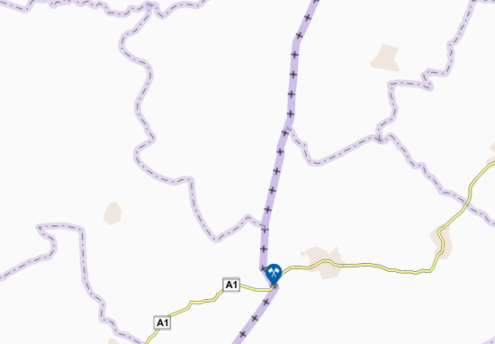Kaart Plattegrond Assuako