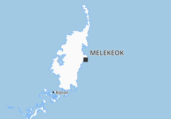 Karte Stadtplan Melekeok