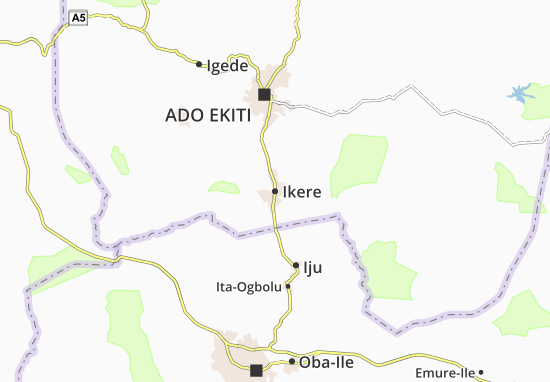 Ikere Map