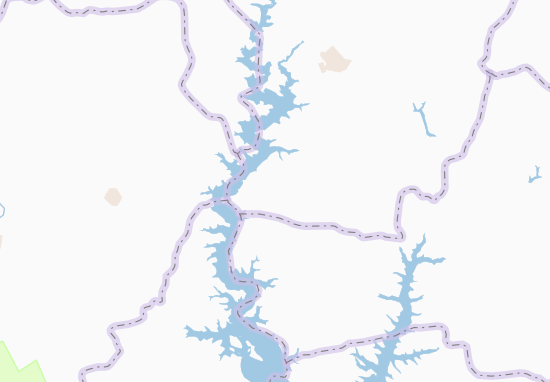 Kaart Plattegrond Lingouébo