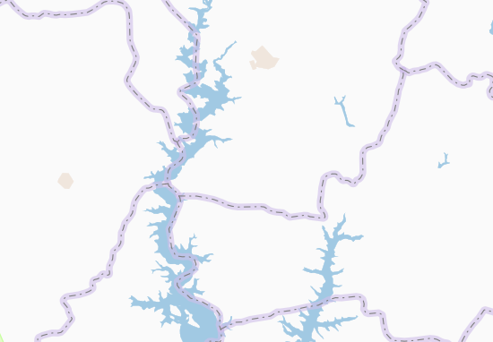Kaart Plattegrond Angonanssou