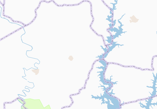 Karte Stadtplan Diabouéfla