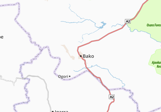Bako Map