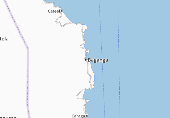 Baganga Map