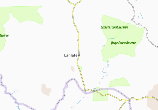 Karte Stadtplan Lanlate