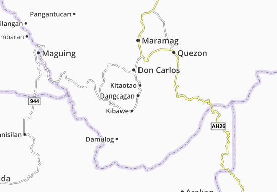 Dangcagan Map