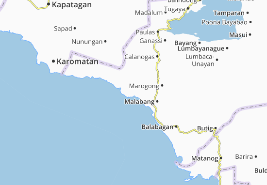 Mapa Sultan Gumander