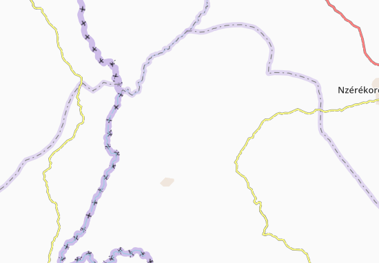 Mapa Gbanhoye