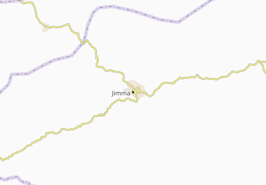 Mapa Jimma