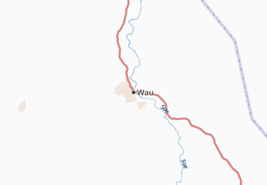 Mapa Wau