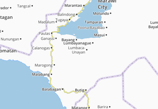 Karte Stadtplan Tubaran