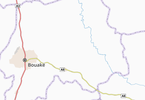 Kaart Plattegrond Pouékékro