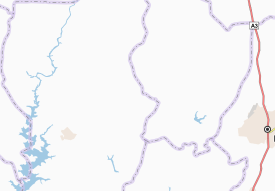 Alouko Sakassou Map