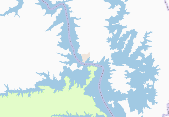 Kaart Plattegrond Kete-Krachi