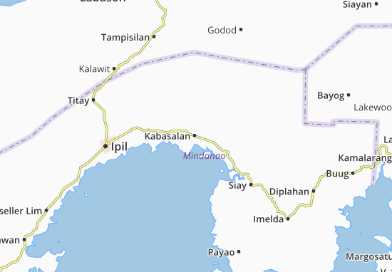 Karte Stadtplan Kabasalan