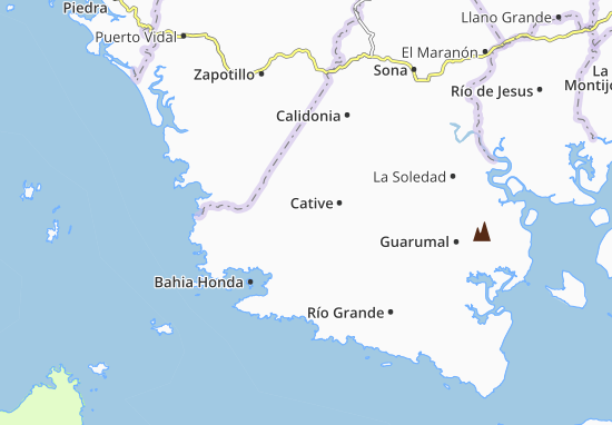 Mapa El Bajadero
