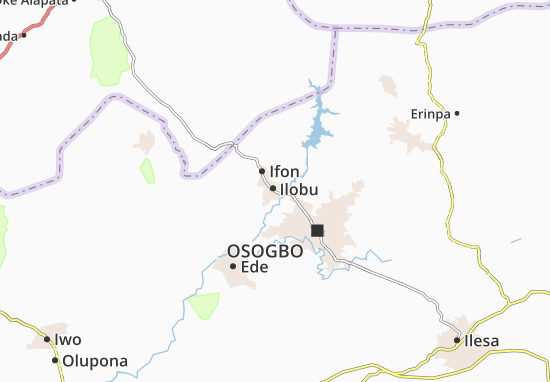 Ilobu Map