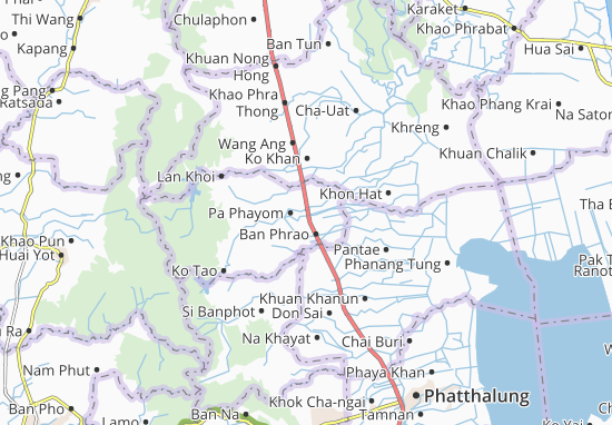 Karte Stadtplan Pa Phayom
